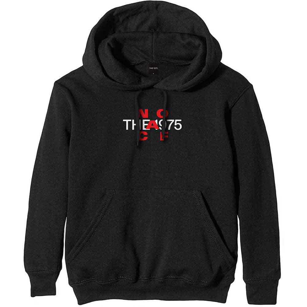 The 1975 Unisex Pullover Hoodie: NOACF (Black)