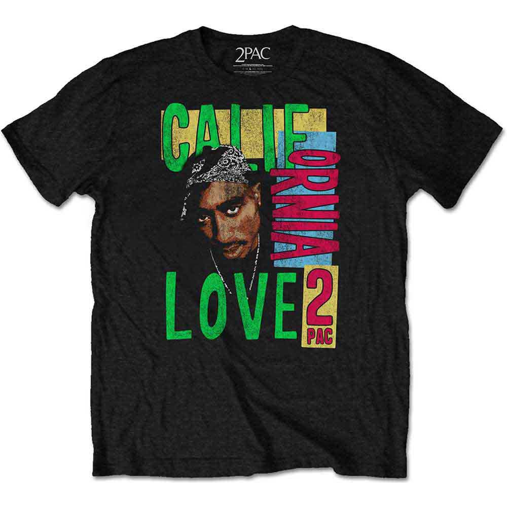 Tupac Unisex T-Shirt: California Love (Black)