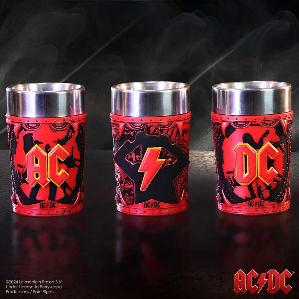 Logo Shot Glass Set (Set of 3) | AC/DC
