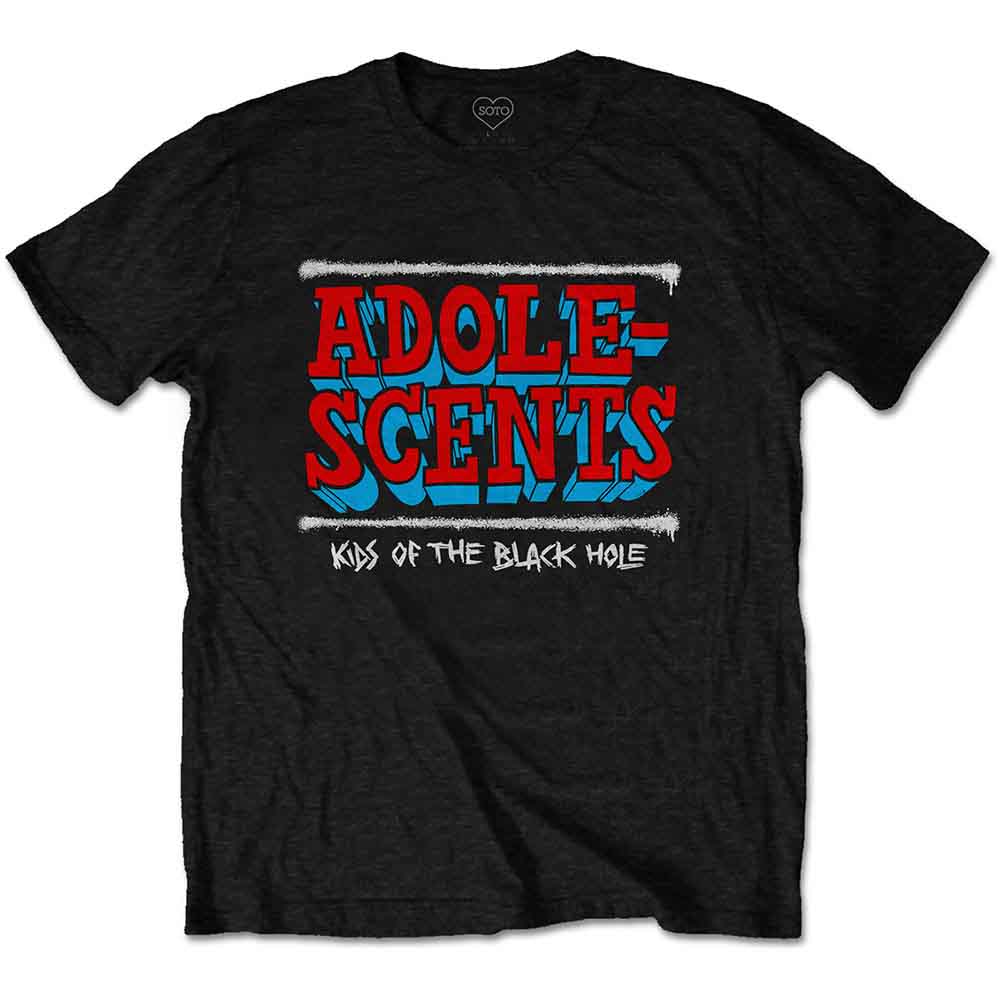 The Adolescents Unisex T-Shirt: Kids Of The Black Hole (Black)