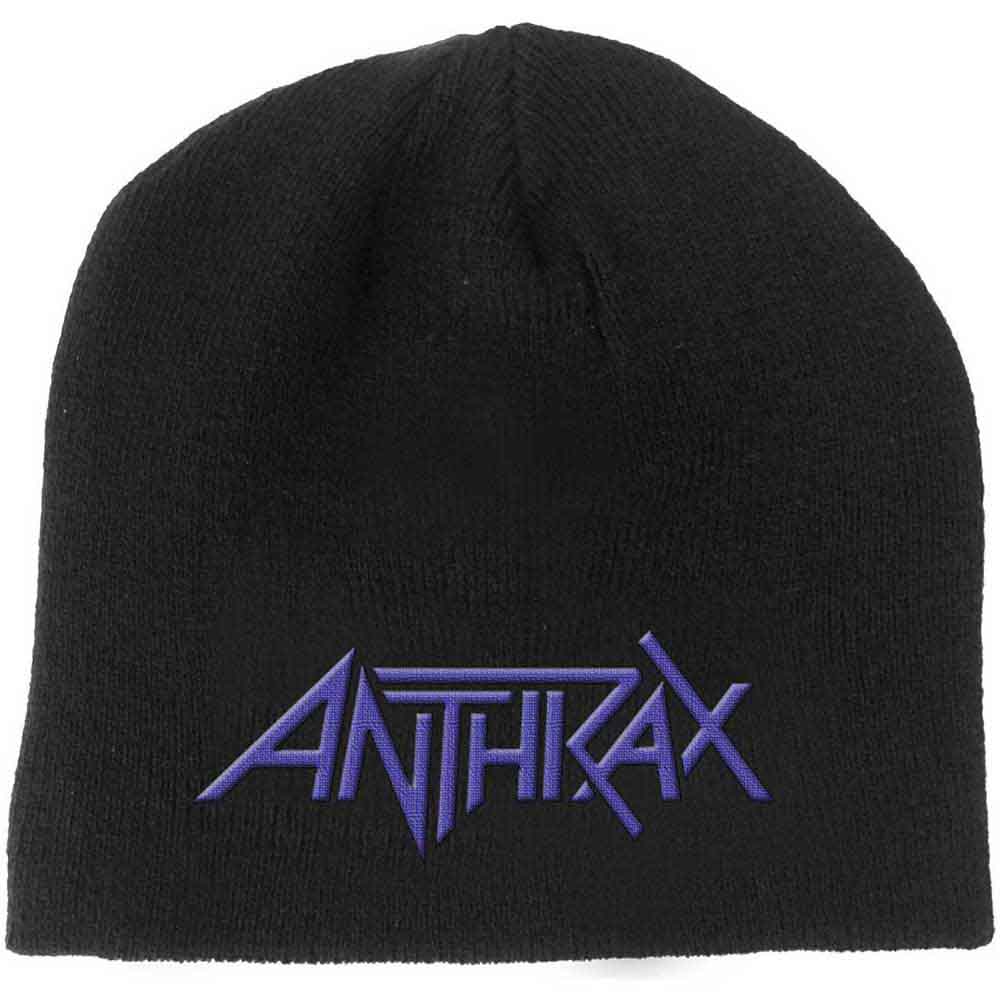 Anthrax Unisex Beanie Hat: Logo (Black)