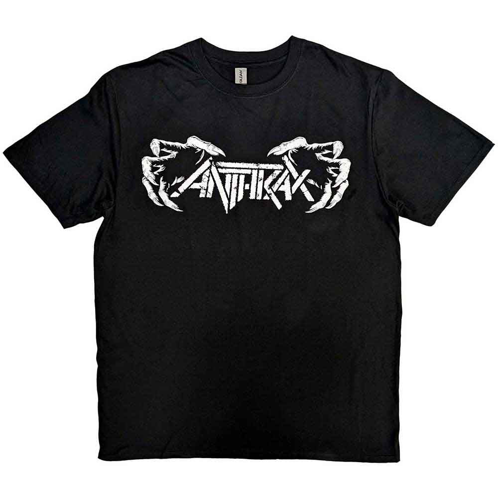 Anthrax Unisex T-Shirt: Death Hands (Black)