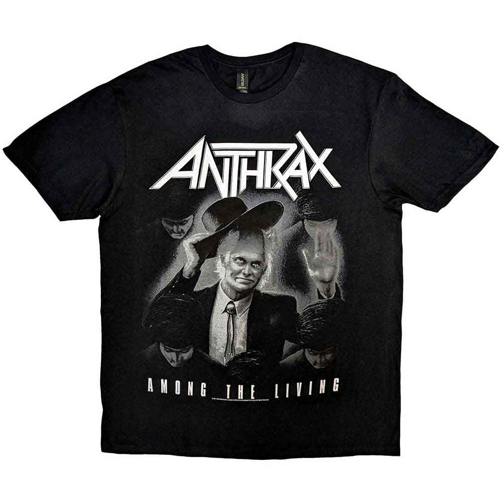 Anthrax Unisex T-Shirt: Among the Living (Black)