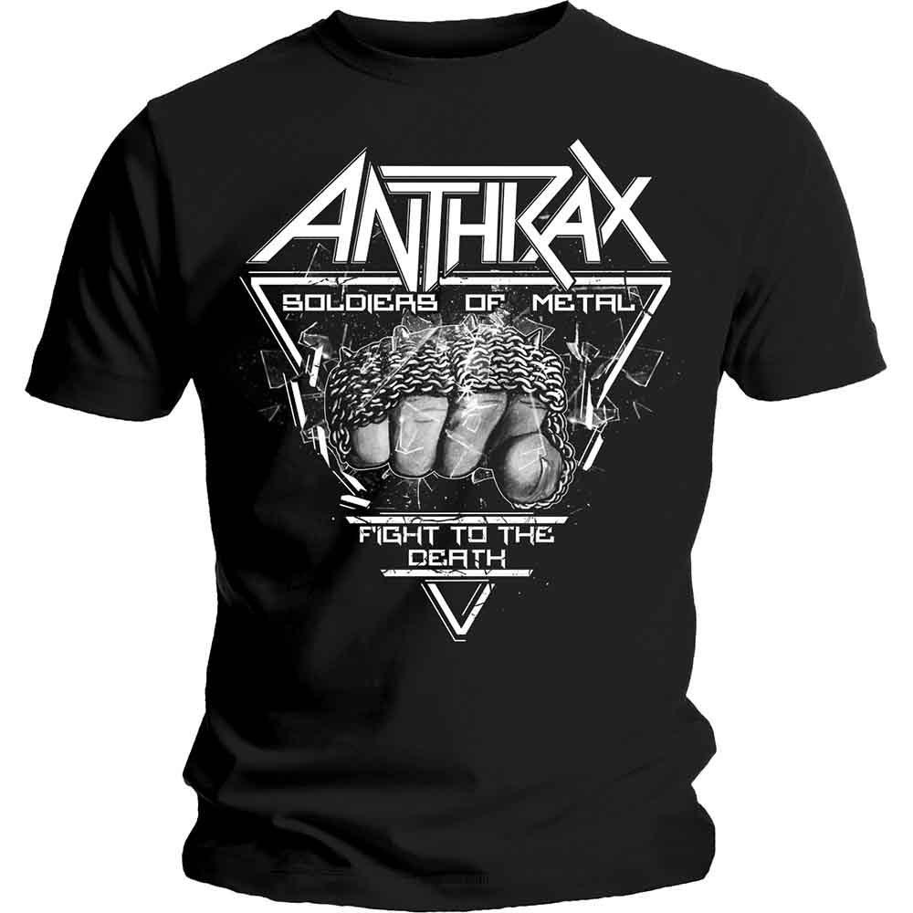 Anthrax Unisex T-Shirt: Soldier of Metal FTD (Black)