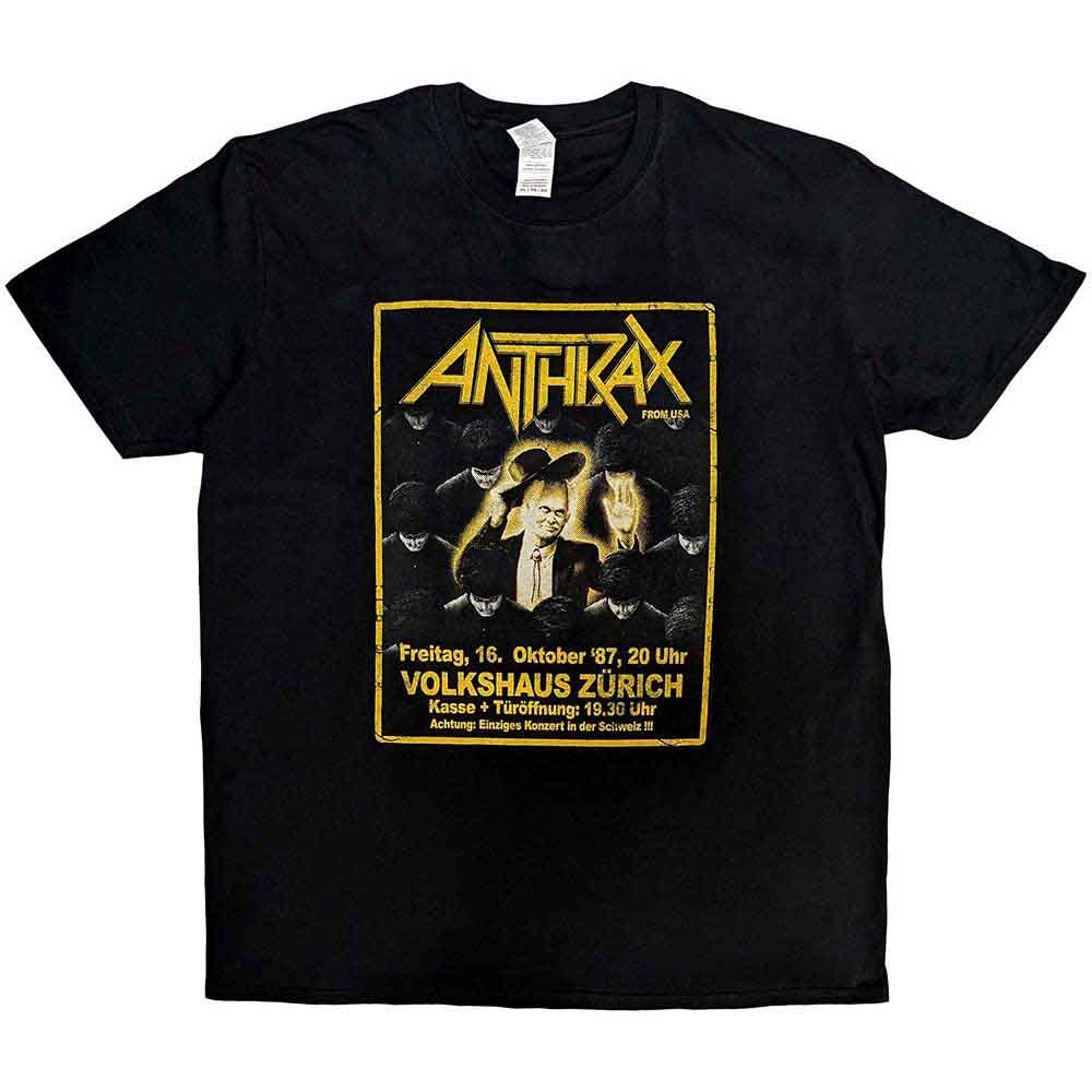 Anthrax Unisex T-Shirt: Among The Living New (Black) (X-Large)