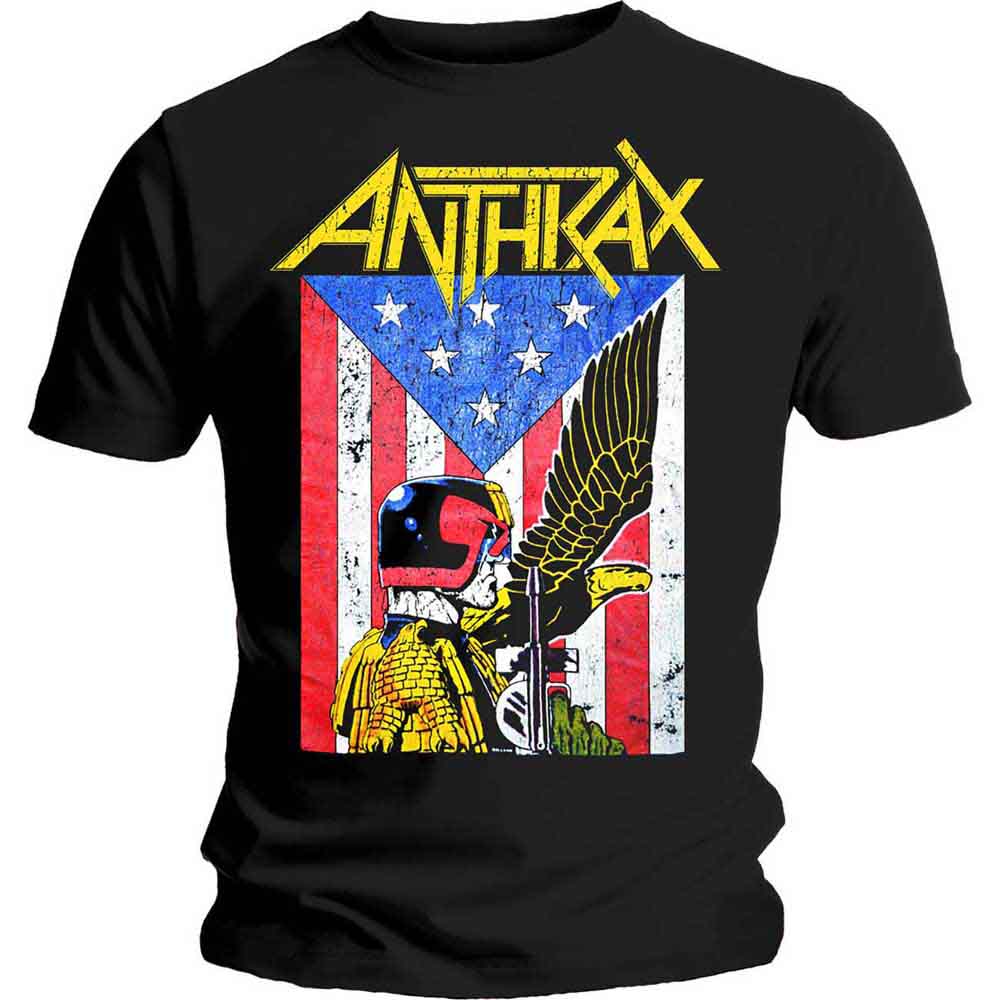 Anthrax Unisex T-Shirt: Dread Eagle (Black)