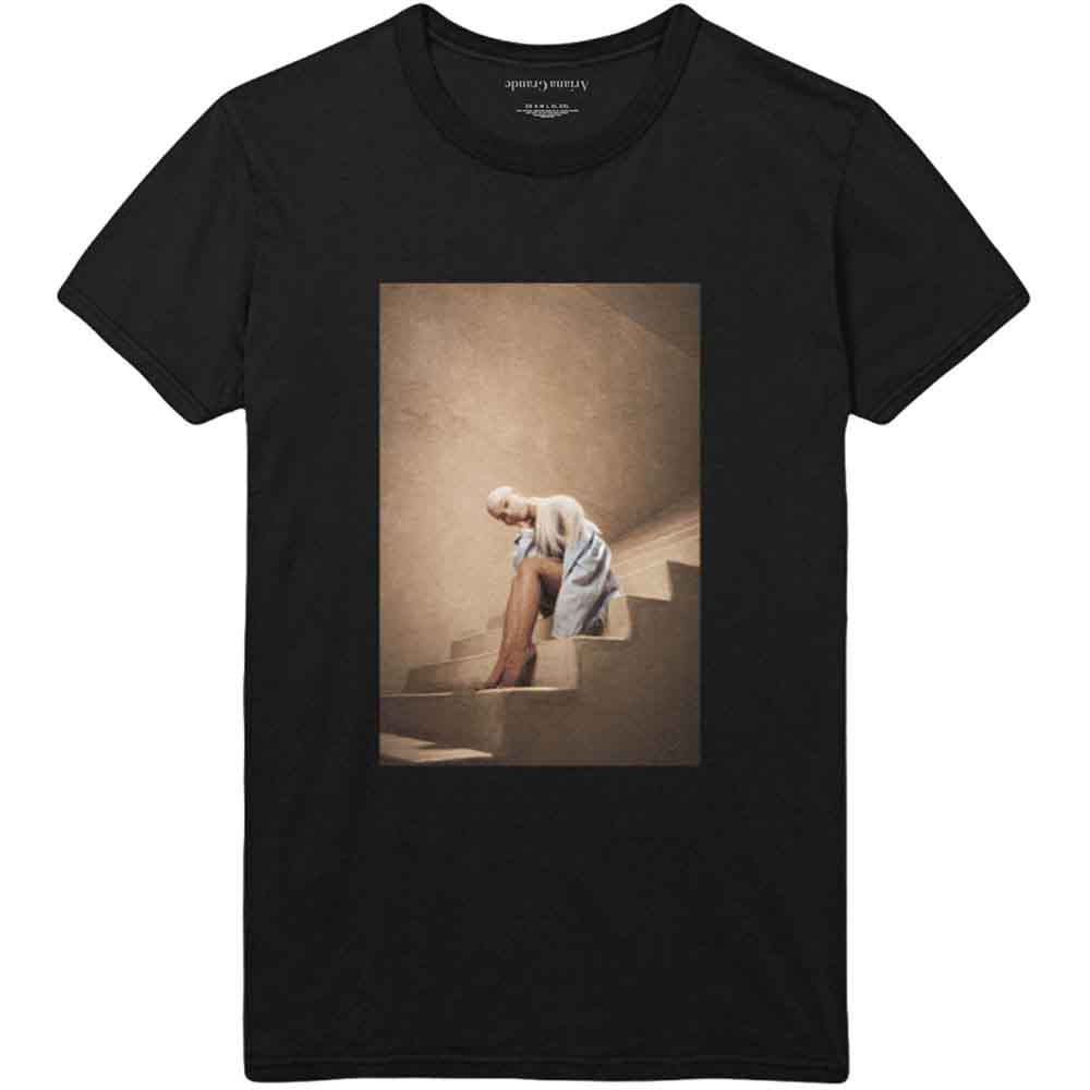 Ariana Grande Unisex T-Shirt: Staircase (Black)