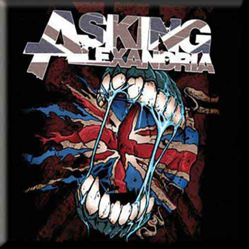 Asking Alexandria Fridge Magnet: Flag Eater