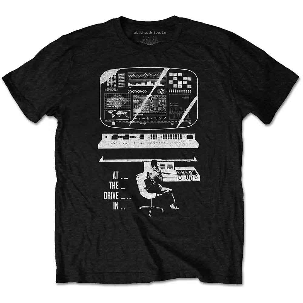 At The Drive-In Unisex T-Shirt: Monitor (Black)