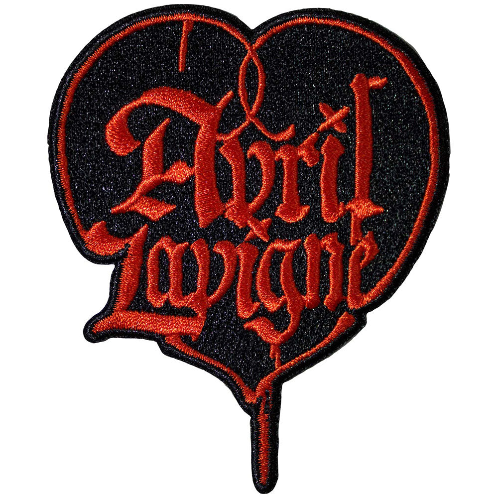 Avril Lavigne Standard Patch: Heart