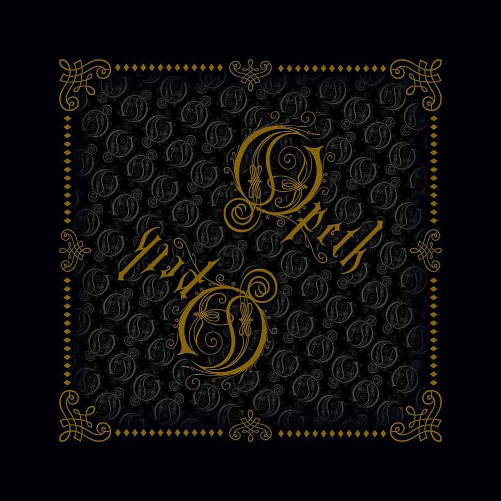 Opeth Unisex Bandana: Logo (Black)