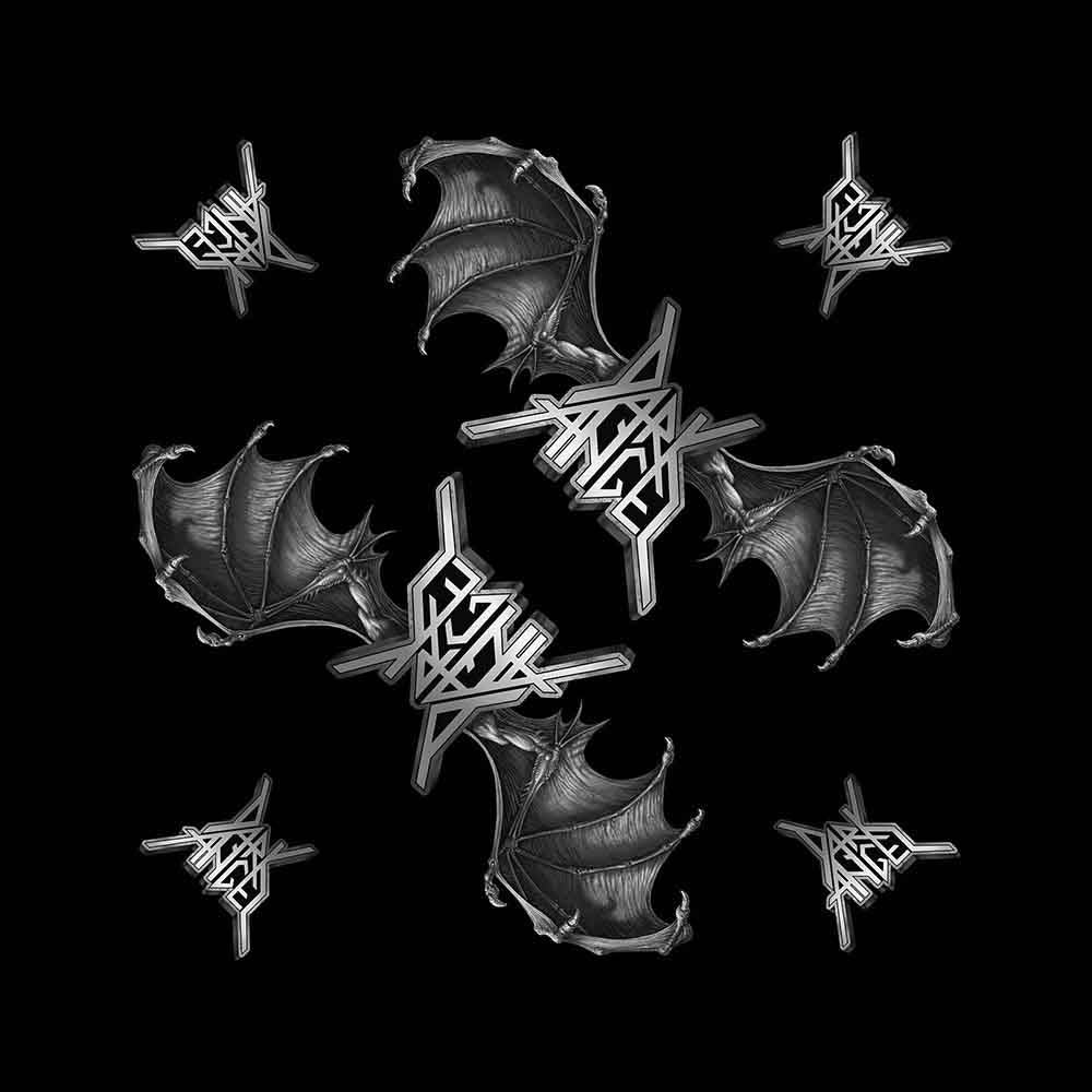 Dark Angel Unisex Bandana: Logo (Black)