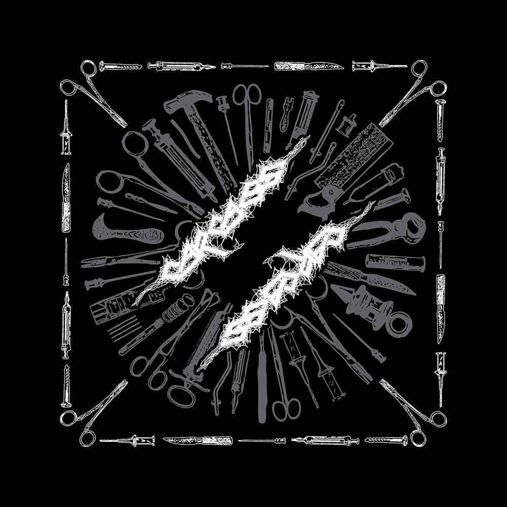 Carcass Unisex Bandana: Tools (Black)