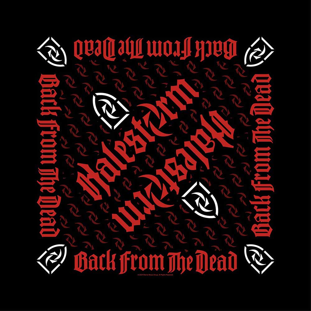 Halestorm Unisex Bandana: Back From The Dead (Black)