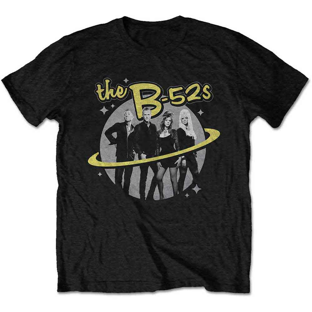 B52s Unisex T-Shirt: Saturn Photo (Black)