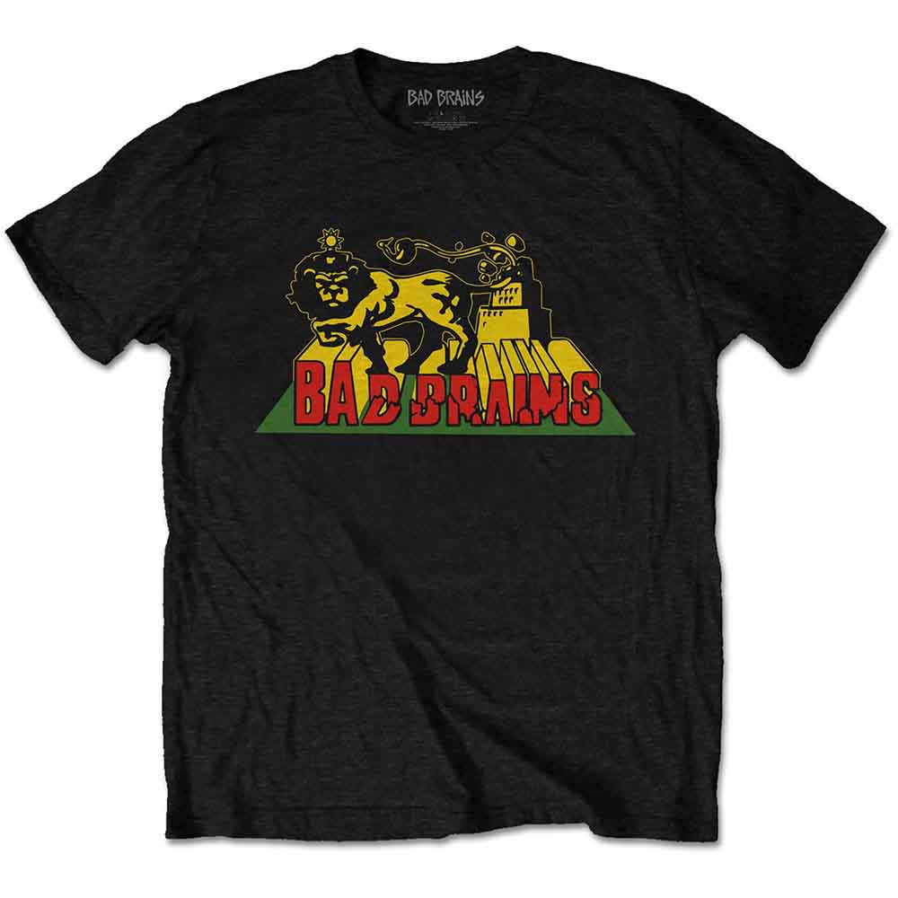 Bad Brains Unisex T-Shirt: Lion Crush (Black)