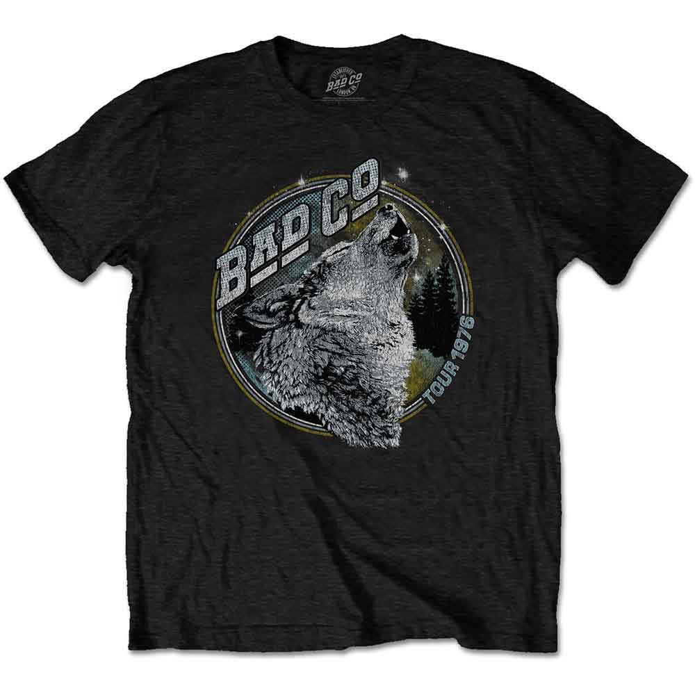 Bad Company Unisex T-Shirt: Wolf (Black)