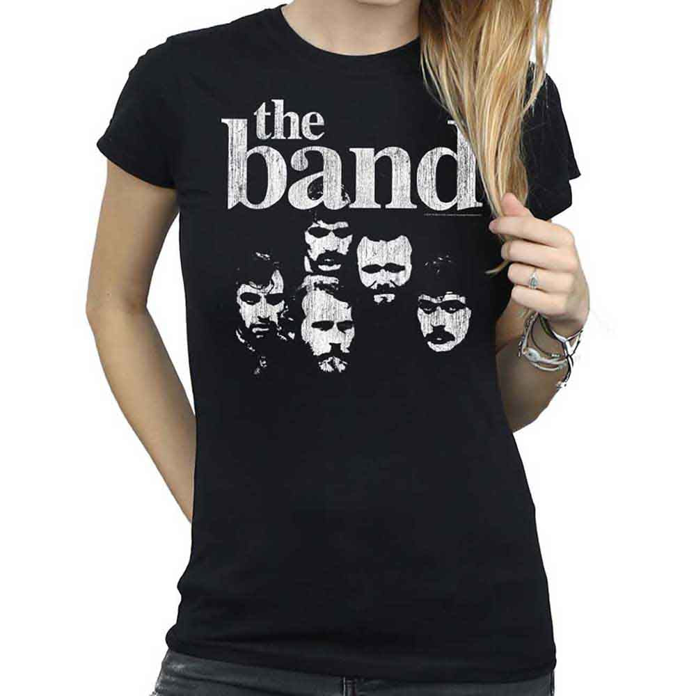 The Band Ladies T-Shirt: Heads (Black)