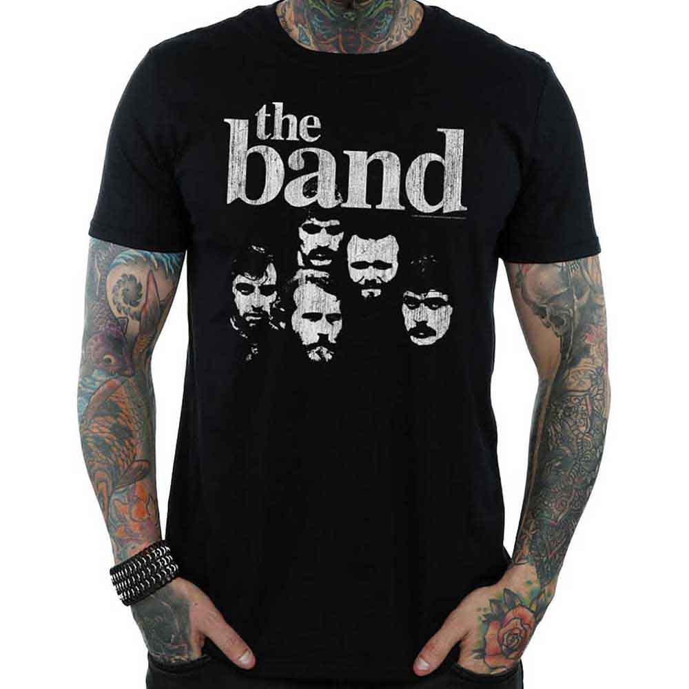 The Band Unisex T-Shirt: Heads (Black)