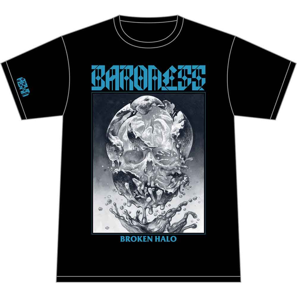 Baroness Unisex T-Shirt: Broken Halo (Black)