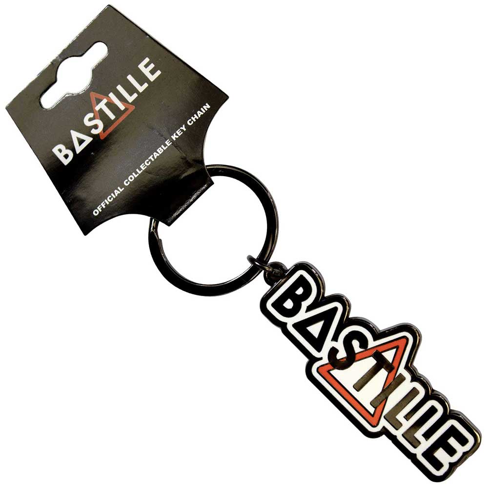 Bastille Keychain: Orange Triangle