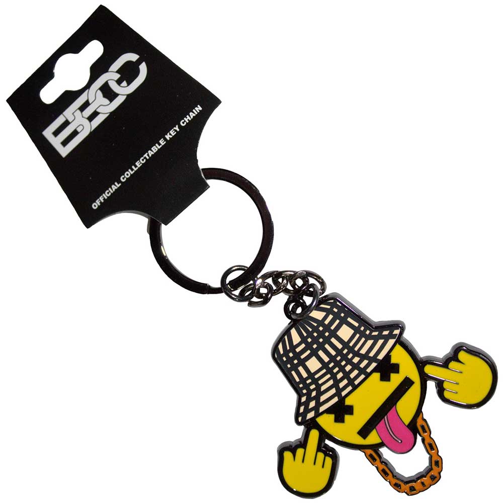 Bad Boy Chiller Crew Keychain: Disrespectful Emblem