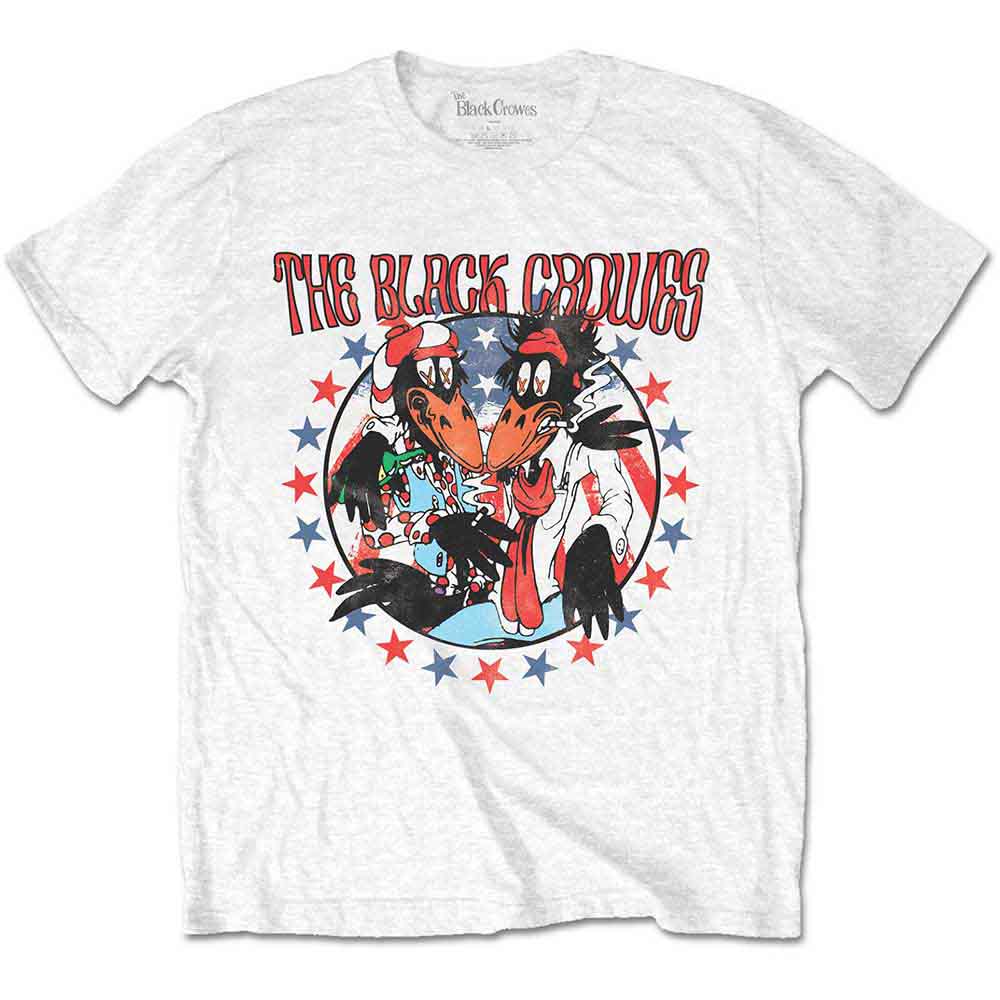 The Black Crowes Unisex T-Shirt: Americana (White)