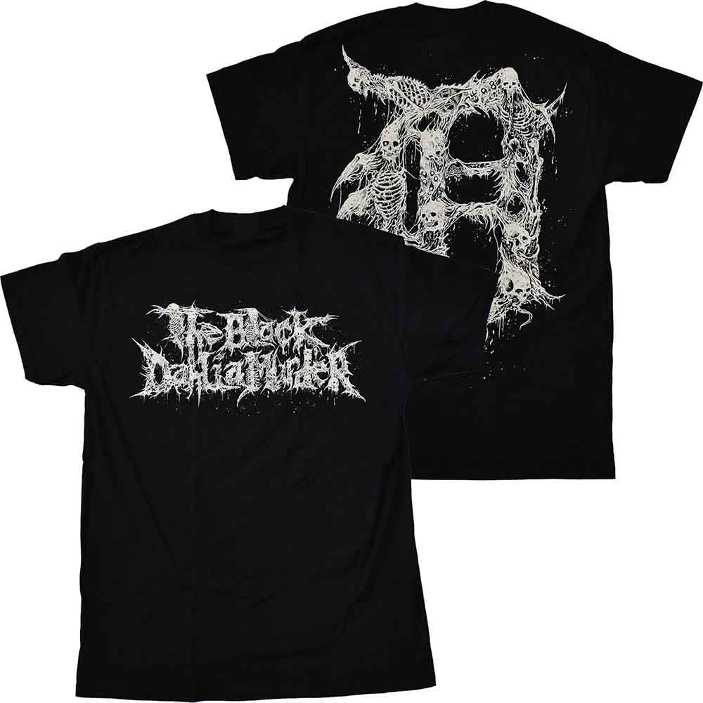 The Black Dahlia Murder Unisex T-Shirt: Detroit (Black) (Back Print)