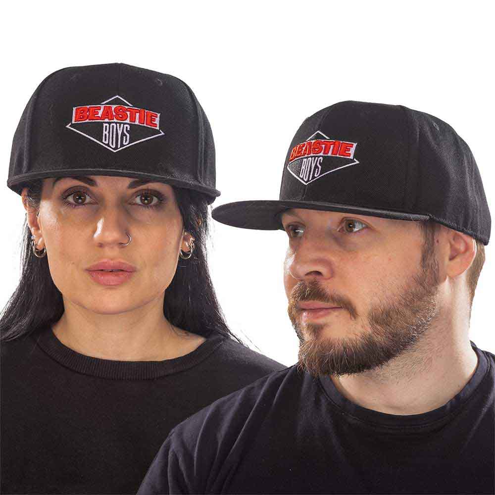 The Beastie Boys Unisex Snapback Cap: Diamond Logo (Black)