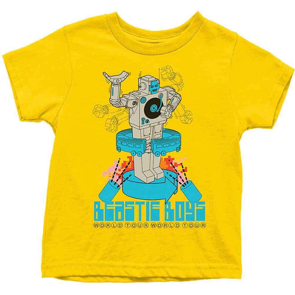 The Beastie Boys Kids T-Shirt: Robot (Yellow)