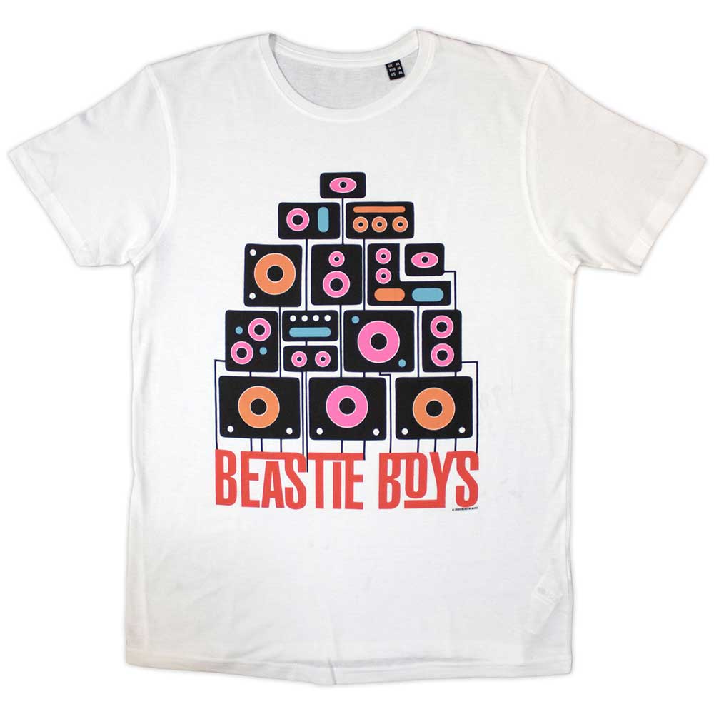 The Beastie Boys Unisex T-Shirt: Tape (White)