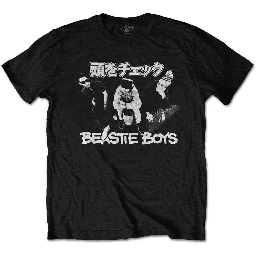 The Beastie Boys Unisex T-Shirt: Check Your Head Japanese (Black)