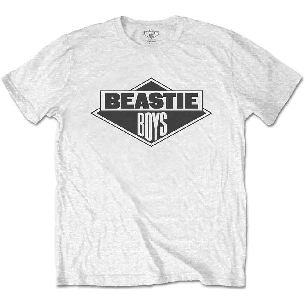 The Beastie Boys Unisex T-Shirt: B&W Logo (White)