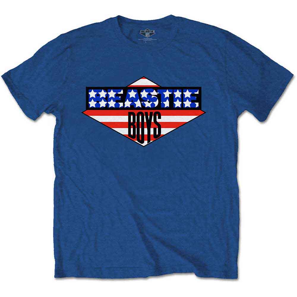 The Beastie Boys Unisex T-Shirt: American Flag (Blue)