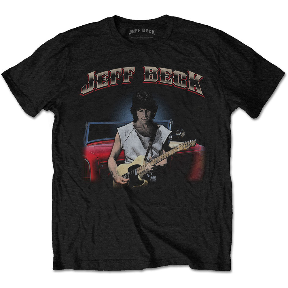 Jeff Beck Unisex T-Shirt: Hot Rod (Black)