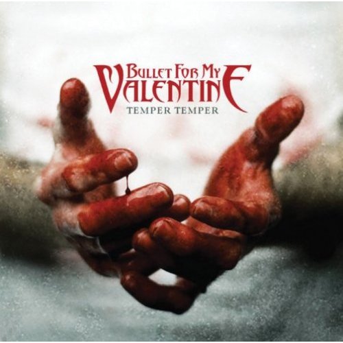 Bullet For My Valentine Single Cork Coaster: Temper Temper Hands