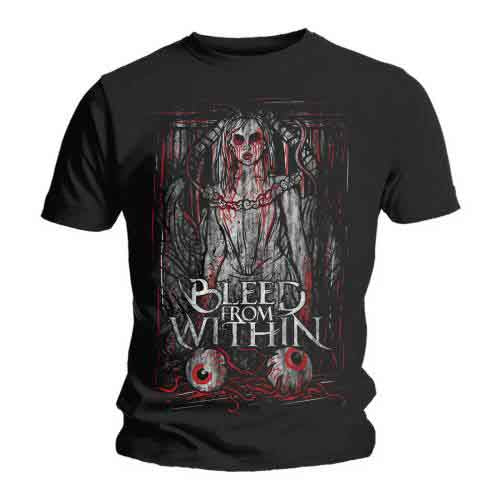 Bleed From Within Unisex T-Shirt: Bleed From Within Bride (Black) (Small)