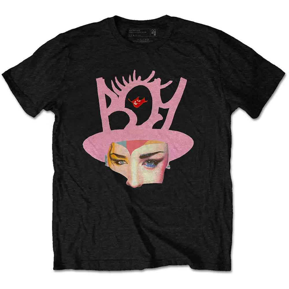 Boy George & Culture Club Unisex T-Shirt: Collage (Black)