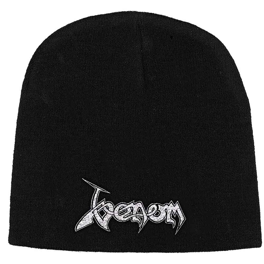 Venom Unisex Beanie Hat: Logo (Black)