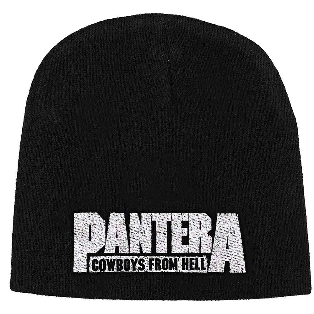 Pantera Unisex Beanie Hat: Cowboys from Hell 1 (Black)