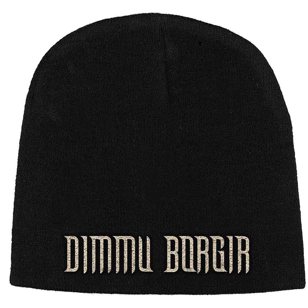 Dimmu Borgir Unisex Beanie Hat: Logo (Black)