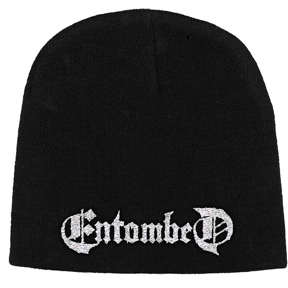 Entombed Unisex Beanie Hat: Logo (Black)