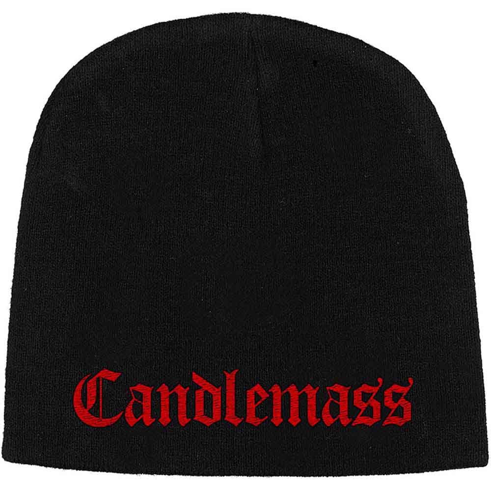 Candlemass Unisex Beanie Hat: Logo (Black)