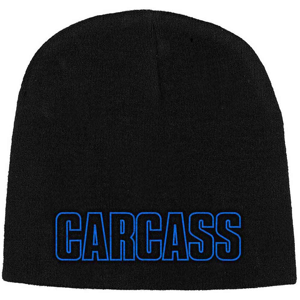 Carcass Unisex Beanie Hat: Logo (Black)