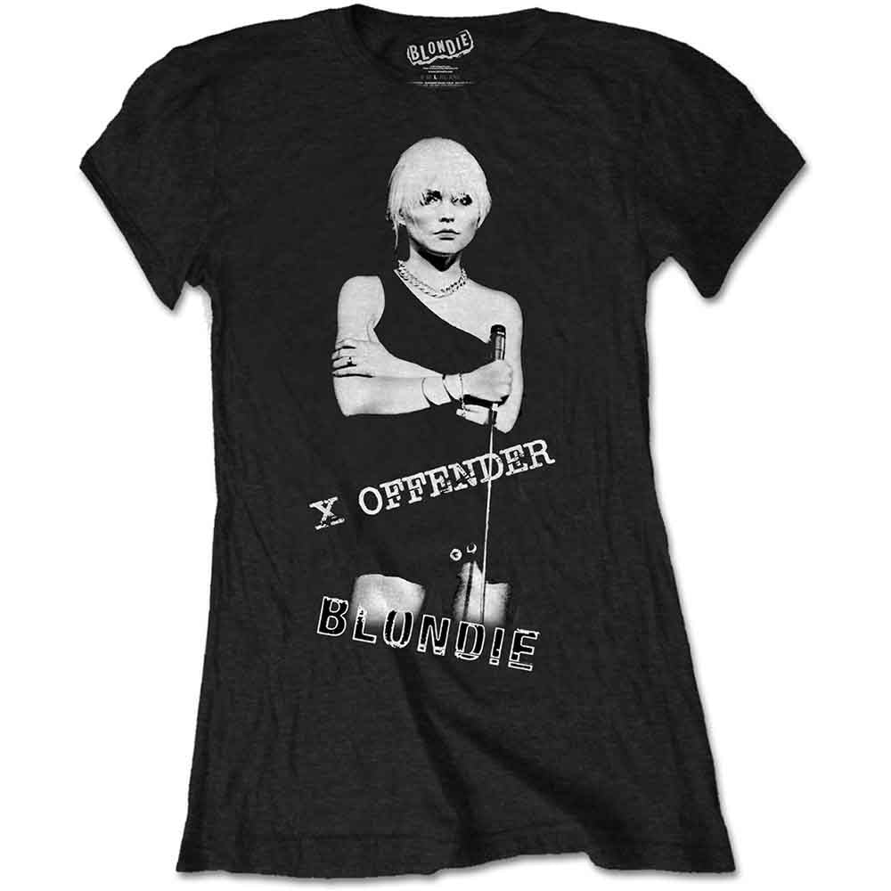 Blondie Ladies T-Shirt: X Offender (Black)