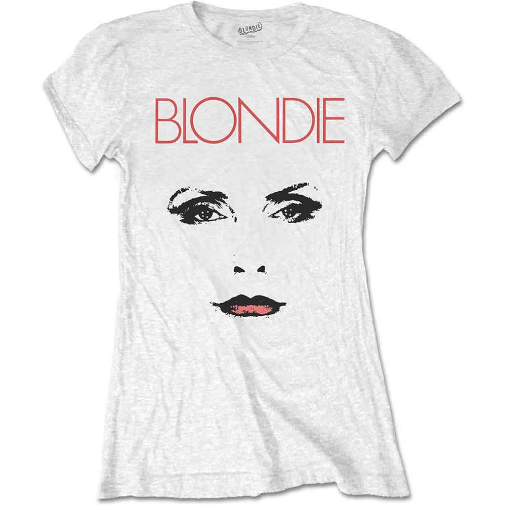 Blondie Ladies T-Shirt: Staredown (White)