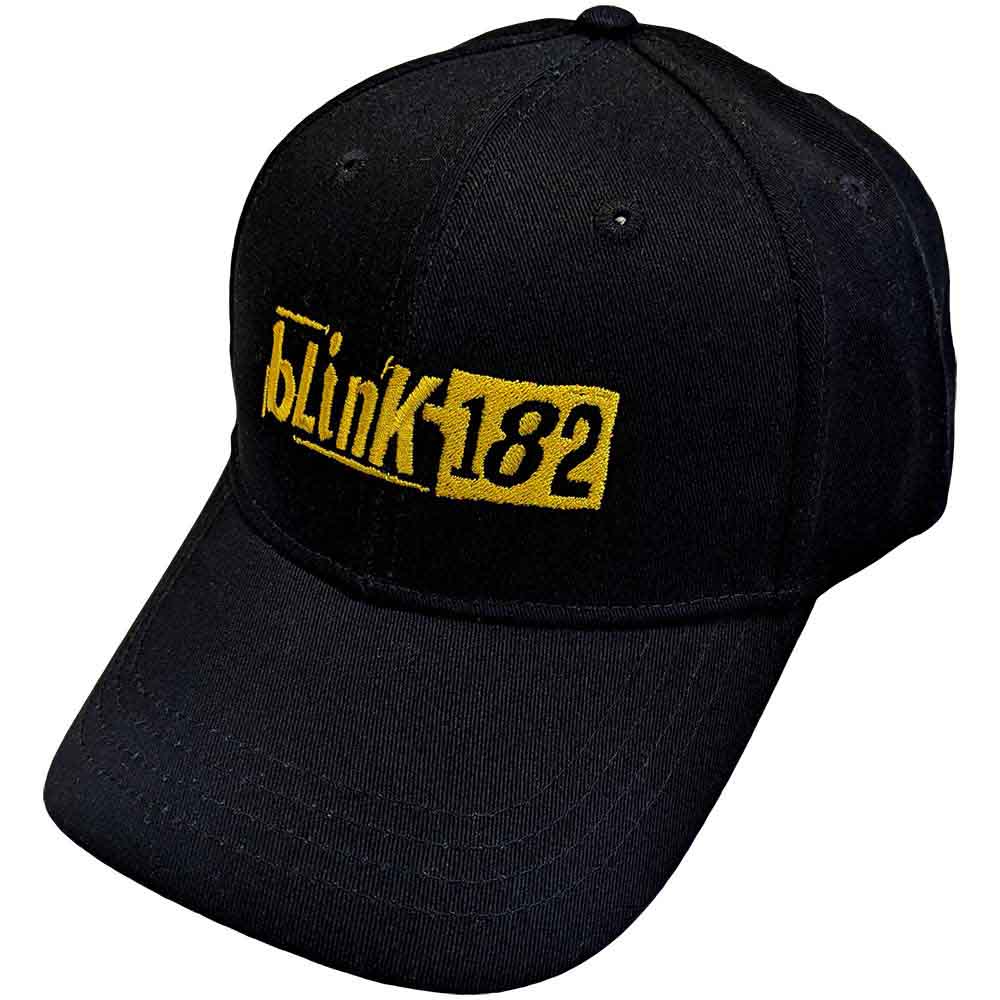 Blink-182 Unisex Baseball Cap: Modern Logo (Black)