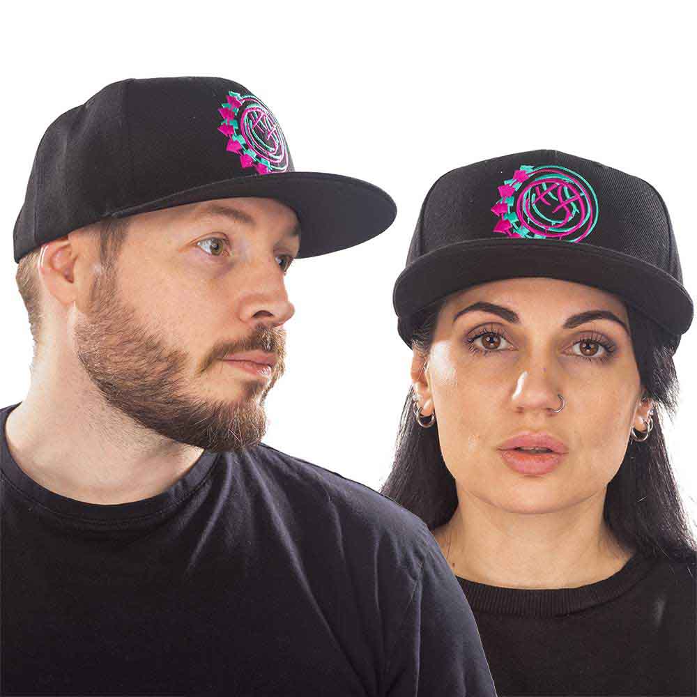 Blink-182 Unisex Snapback Cap: Double Six Arrows (Black)