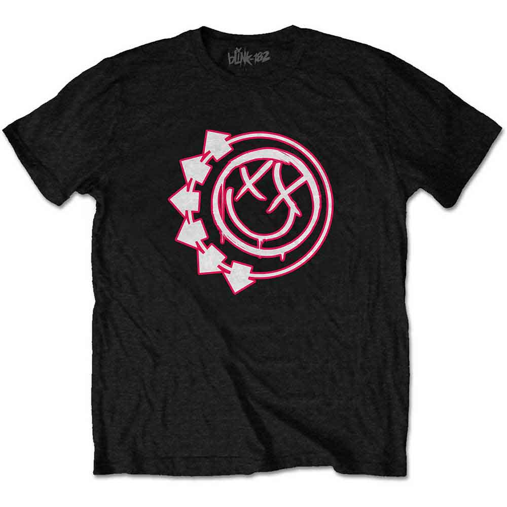 Blink-182 Kids T-Shirt: Six Arrow Smile (Black)