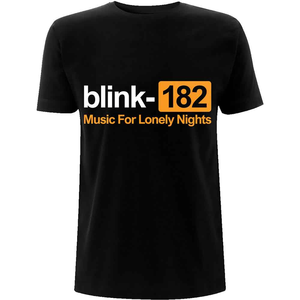 Blink-182 Unisex T-Shirt: Lonely Nights (Black)